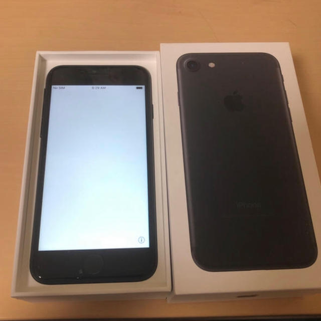 【やや美品】Apple  iPhone7スマホアクセサリー