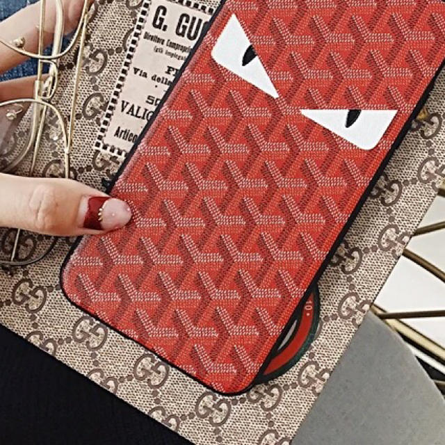 iphonex ケース guess 、 GOYARD - iPhone8 カバーケース☆ゴヤール×モンスター 革の通販 by E∞H｜ゴヤールならラクマ