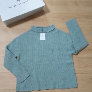 ユナイテッドアローズ(UNITED ARROWS)のUNITED ARROWS ニット 新品 グリーン ブルー 水色 トップス(ニット/セーター)