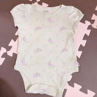 ベビーギャップ(babyGAP)のbabygap 花柄ロンパース(ロンパース)