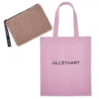 ジルスチュアート(JILLSTUART)のオトナミューズ付録 ジルスチュアート ボアポーチ ロゴトート(ポーチ)