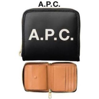 アーペーセー(A.P.C)のアーペーセー ロゴ入り 二つ折り財布 新品未開封(折り財布)