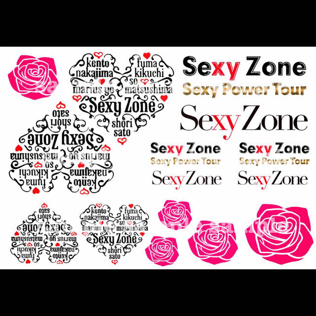 再販 Sexyzone タトゥーシールの通販 By Tatoo Shop ラクマ