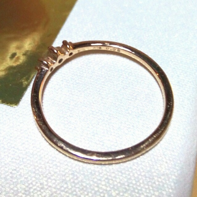 ete(エテ)のK18 エテ ダイヤリング レディースのアクセサリー(リング(指輪))の商品写真