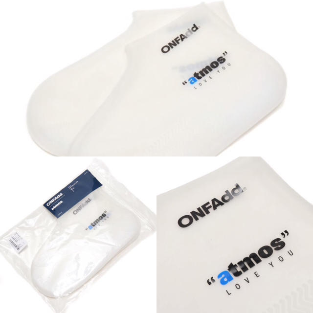 atmos(アトモス)のONFAdd RAIN SOCKS LITE WHITE L メンズの靴/シューズ(スニーカー)の商品写真