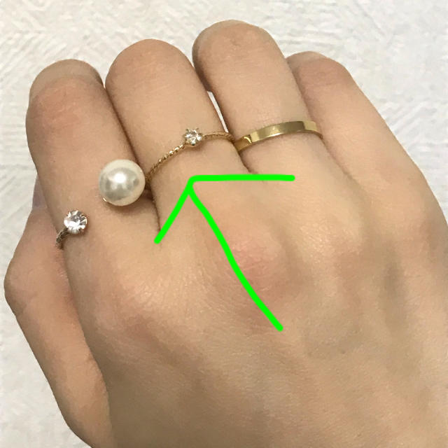 リング レディースのアクセサリー(リング(指輪))の商品写真