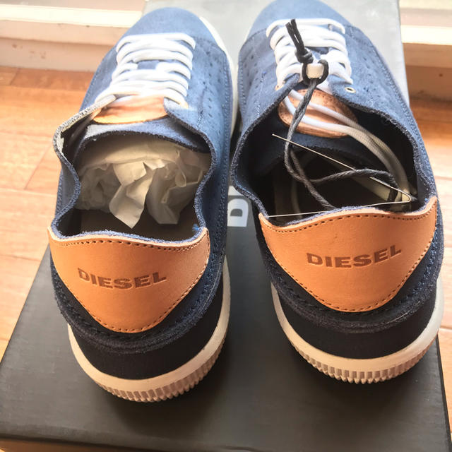 DIESEL(ディーゼル)のDiesel レザースニーカー 新品 メンズの靴/シューズ(スニーカー)の商品写真