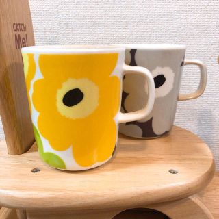 マリメッコ(marimekko)のマリメッコ ウニッコ マグカップ(グラス/カップ)