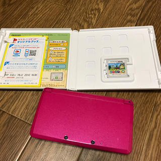 ニンテンドー3DS(ニンテンドー3DS)の3DS セット とびだせどうぶつの森(家庭用ゲームソフト)