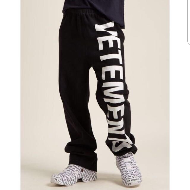 登坂広臣着用 Vetements ロゴスウェットパンツ付属品