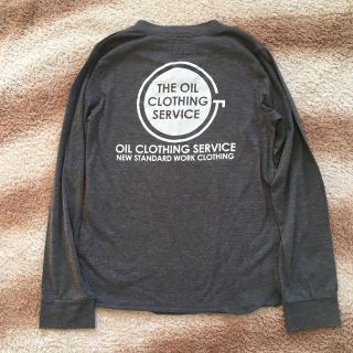オイル(OIL)のOIL CLOTHING SERVICE ロングＴシャツ オイル 150 160(Tシャツ/カットソー)