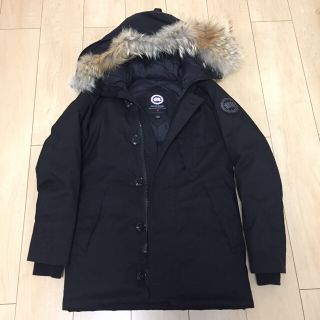 カナダグース(CANADA GOOSE)の"ぴけ様専用"カナダグース エディフィス 別注 XXS ブラック美品 箱付き(ダウンジャケット)