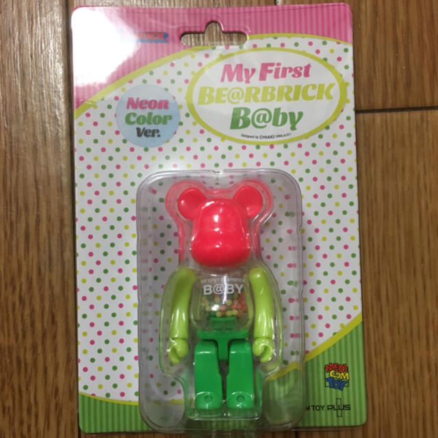 MEDICOM TOY(メディコムトイ)のMY FIRST BE@RBRICK B@BY NEON Ver. 100％ エンタメ/ホビーのフィギュア(その他)の商品写真