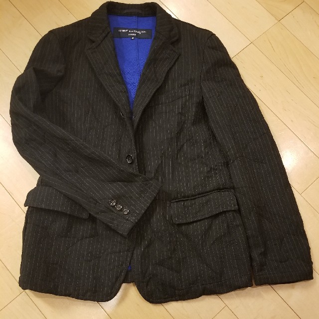 セール 登場から人気沸騰 COMME des GARCONS - COMME des GARCONS homme ストライプ ラインジャケット テーラードジャケット