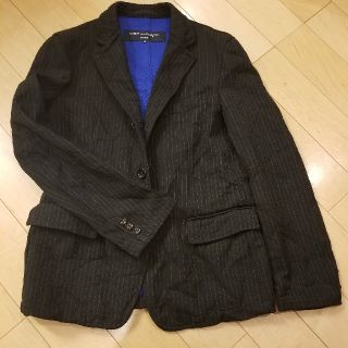 コムデギャルソン(COMME des GARCONS)のCOMME des GARCONS homme ストライプ ラインジャケット(テーラードジャケット)