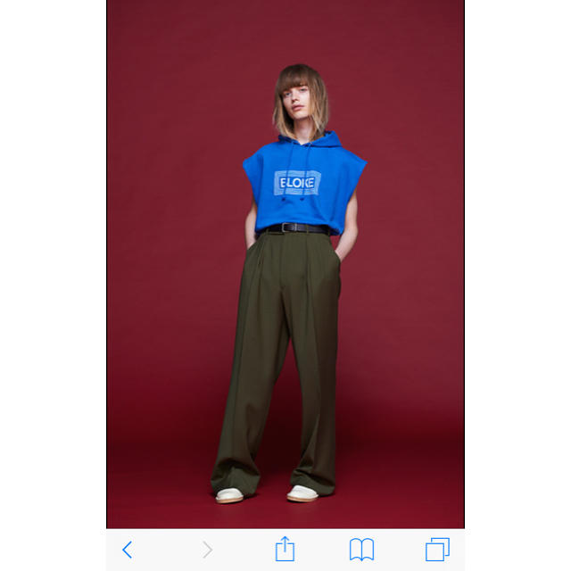 JOHN LAWRENCE SULLIVAN(ジョンローレンスサリバン)のLITTLE BIG 17ss リトルビッグ パンツ メンズのパンツ(スラックス)の商品写真