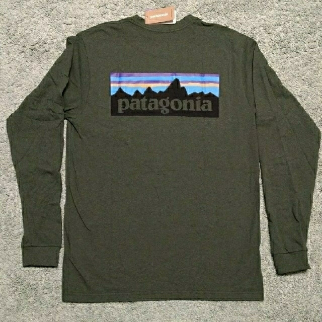 patagonia(パタゴニア)の！新品未使用！　パタゴニア　patagonia　P6　ロングt　ロンt メンズのトップス(Tシャツ/カットソー(七分/長袖))の商品写真