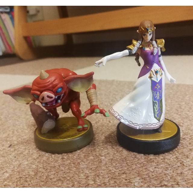 任天堂(ニンテンドウ)の【値下げ】amiibo ゼルダ ボコブリン 2体 ゼルダの伝説  エンタメ/ホビーのフィギュア(アニメ/ゲーム)の商品写真