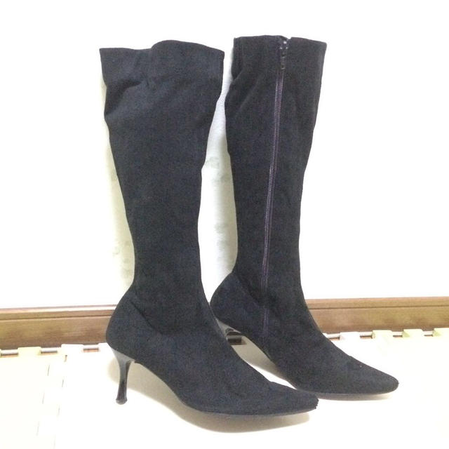 黒ブーツ♡ レディースの靴/シューズ(ブーツ)の商品写真