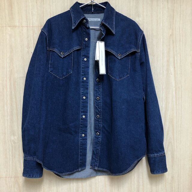 JOHN LAWRENCE SULLIVAN(ジョンローレンスサリバン)のき 様 専用JOHN LAWRENCE SULLIVAN DENIM SHIRT メンズのジャケット/アウター(Gジャン/デニムジャケット)の商品写真