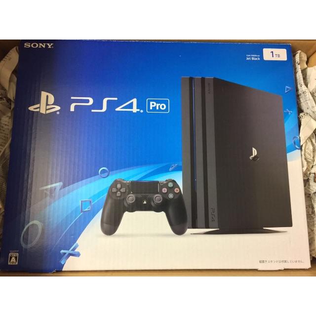 【値下げクーポン利用可】PS4 PRO本体 ブラック CUH-7000B 1TB