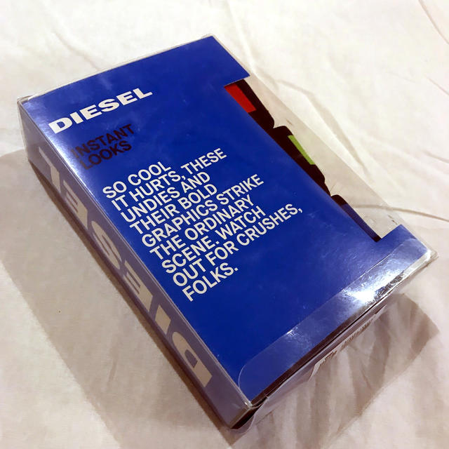 DIESEL(ディーゼル)のDiesel ボクサーパンツ3パック Umbx Kory M メンズのアンダーウェア(ボクサーパンツ)の商品写真