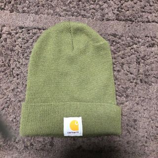 カーハート(carhartt)のカーハート ニット帽 オリーブ(ニット帽/ビーニー)