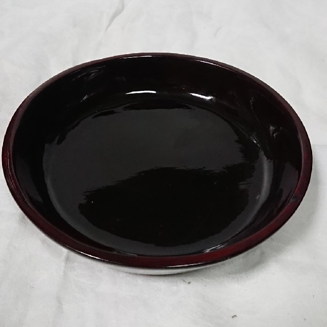 [値下げ可能！]漆塗り 木製食器 お皿 エンタメ/ホビーの美術品/アンティーク(漆芸)の商品写真