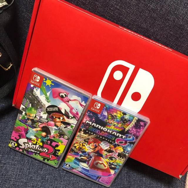 Nintendo Switch(ニンテンドースイッチ)の任天堂switch エンタメ/ホビーのゲームソフト/ゲーム機本体(家庭用ゲーム機本体)の商品写真