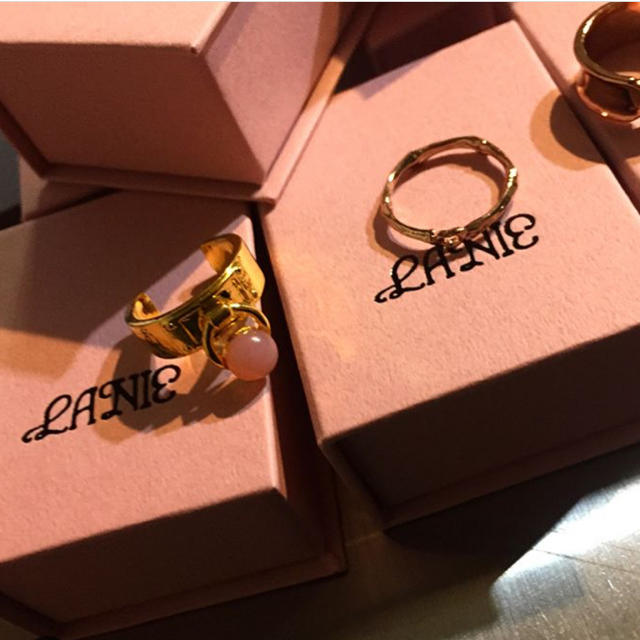 CANNABIS LADIES(カンナビス レディース)のさゆたん様 LANIE vintage glass lock ring レディースのアクセサリー(リング(指輪))の商品写真