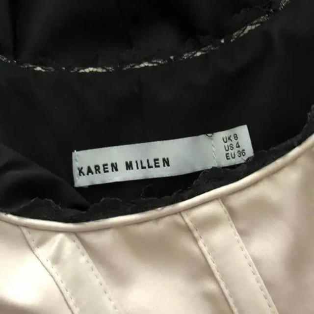 Karen Millen(カレンミレン)のカレンミレン KAREN MILLEN ドレス謝恩会 卒業パーティー  結婚式 レディースのフォーマル/ドレス(ミディアムドレス)の商品写真