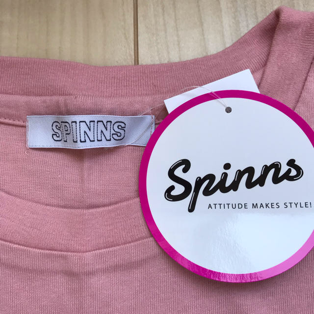 SPINNS(スピンズ)のSPINNS スピンズ スニーカー ハート タンク 二枚 セット ピンク レディースのトップス(タンクトップ)の商品写真