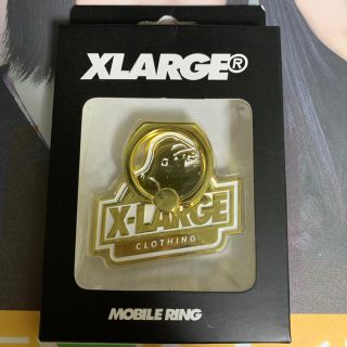 エクストララージ(XLARGE)のxlarge モバイルリング ゴールド(ストラップ/イヤホンジャック)