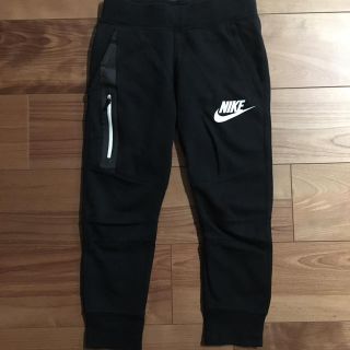 ナイキ(NIKE)のNIKE テックフリース キッズ XS 黒(パンツ/スパッツ)