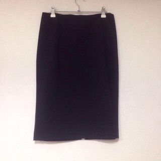 ザラ(ZARA)のZARA ブラック ペンシルスカート (ひざ丈スカート)