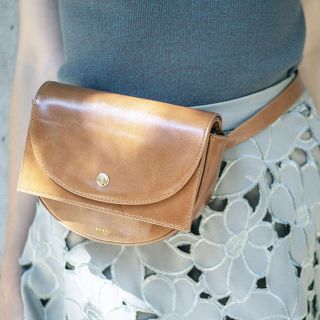 アメリヴィンテージ(Ameri VINTAGE)のAMERI DOUBLE FLAP WAIST POUCH(ボディバッグ/ウエストポーチ)