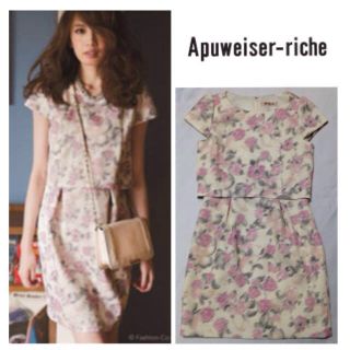 アプワイザーリッシェ(Apuweiser-riche)のぴん様 専用♡ぼかしワンピース(ミニワンピース)