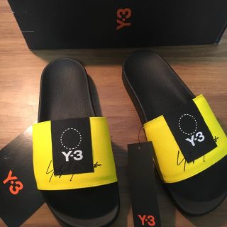 ワイスリー(Y-3)のy-3 ADILETTE サンダル yellow(サンダル)