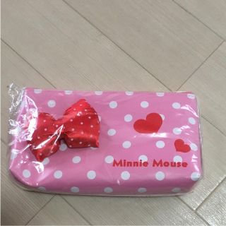 ディズニー(Disney)の☆新品☆Disney  Minnie Mouse ポーチ♪ ☆即買いOK‼︎(その他)