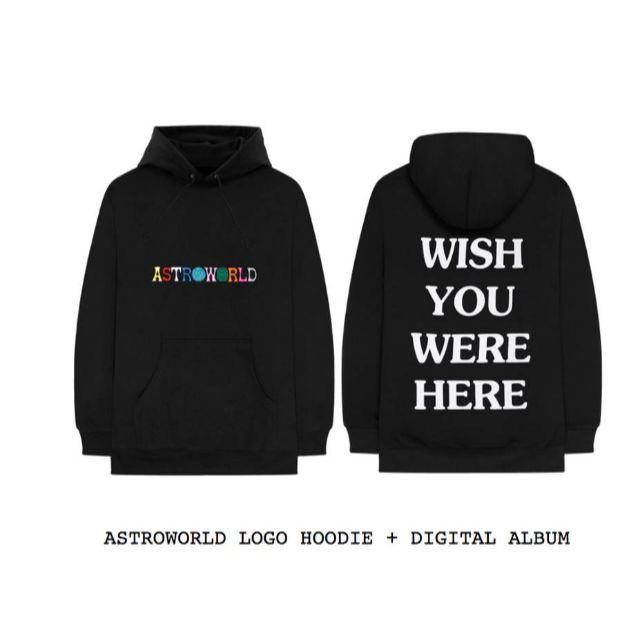 Travis Scott Astroworld Logo Hoodie S