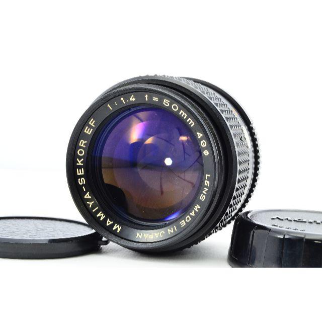 ★希少な逸品★マミヤ MAMIYA SEKOR EF 50mm F1.4