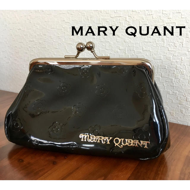 MARY QUANT マリークワント がま口ポーチ ✩*゜ コスメの通販 by NR|マリークワントならラクマ マリークヮントがま口ポーチ