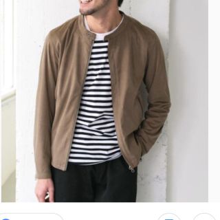 アーバンリサーチドアーズ(URBAN RESEARCH DOORS)の【美品】Faked Suede Riders JACKET(ライダースジャケット)