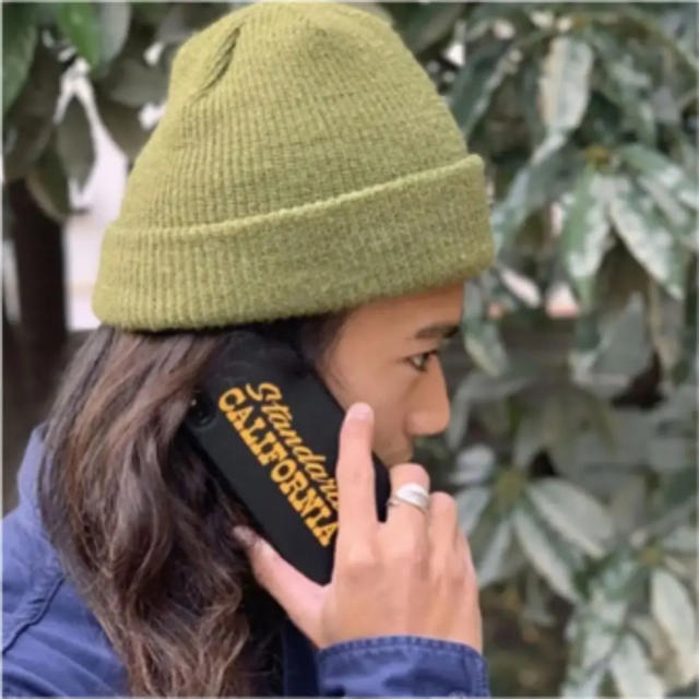 STANDARD CALIFORNIA(スタンダードカリフォルニア)の 新品 スタンダードカリフォルニア iPhoneケース メンズのトップス(Tシャツ/カットソー(半袖/袖なし))の商品写真