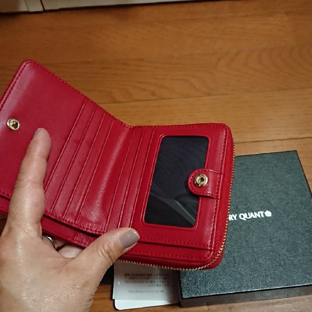 MARY QUANT(マリークワント)のマリークワント折り財布 レディースのファッション小物(財布)の商品写真