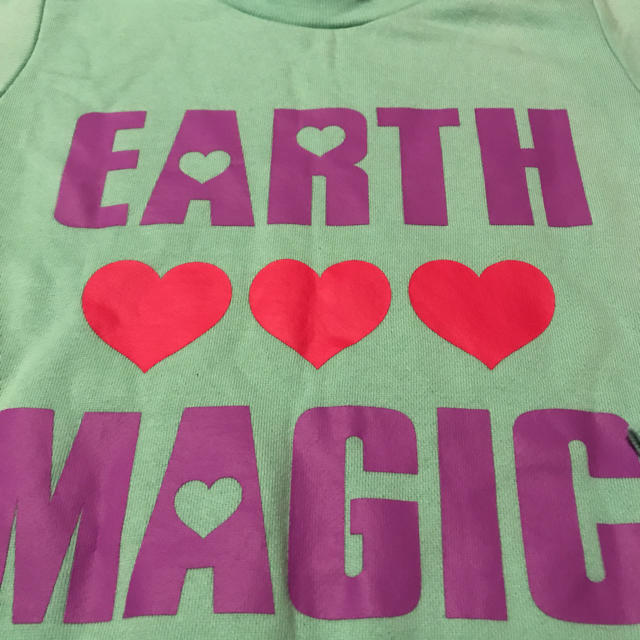 EARTHMAGIC(アースマジック)のEARTH  MAGIC ❤︎ トレーナー キッズ/ベビー/マタニティのキッズ服女の子用(90cm~)(Tシャツ/カットソー)の商品写真