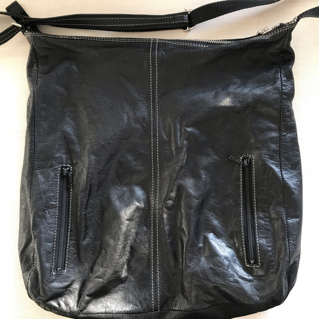 三越(ミツコシ)のレザーショルダーバック レディースのバッグ(ショルダーバッグ)の商品写真