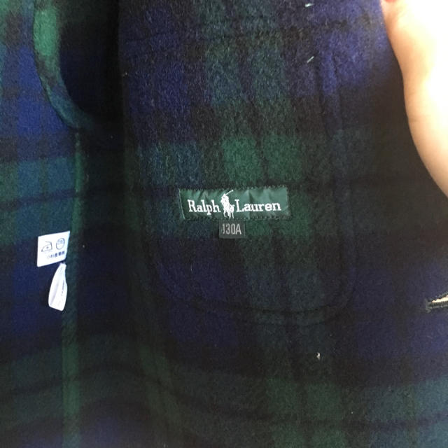 Ralph Lauren(ラルフローレン)のラルフローレン上お値下げ！ウールジャケット130卒園式卒業式フォーマル キッズ/ベビー/マタニティのキッズ服女の子用(90cm~)(ドレス/フォーマル)の商品写真