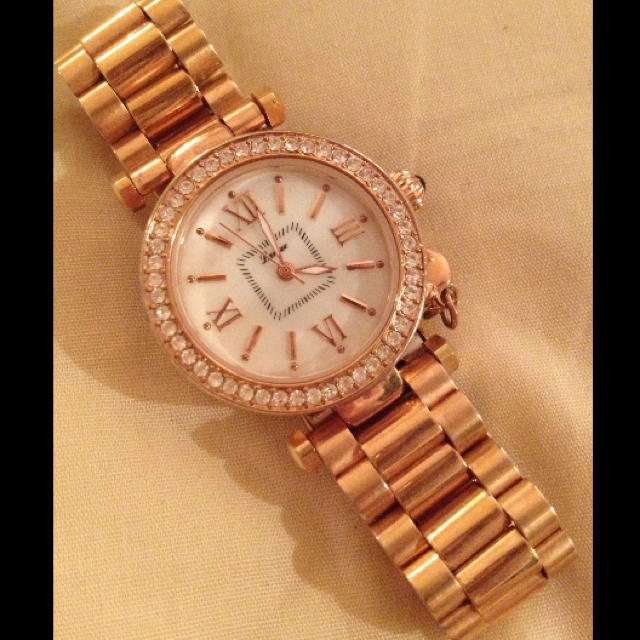 ByeBye(バイバイ)の♡送込♡ピンクゴールド腕時計 レディースのファッション小物(腕時計)の商品写真