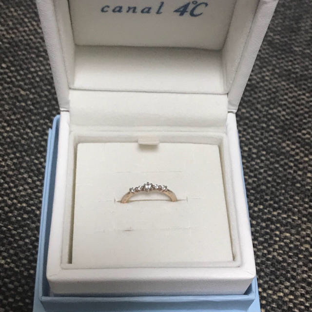 canal４℃(カナルヨンドシー)のお値下げ‼️  canal4℃   ピンキーリング レディースのアクセサリー(リング(指輪))の商品写真